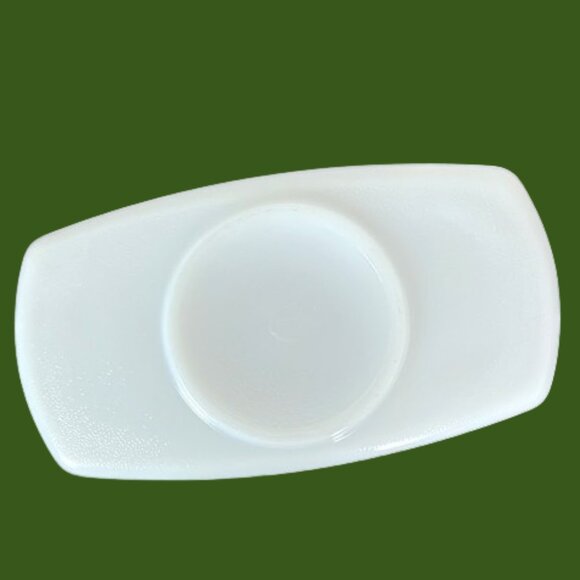 Federal Milk Glass Blue Rose Baking Dishes 🎉2X Host Pick🎉 - Picture 8 of 12